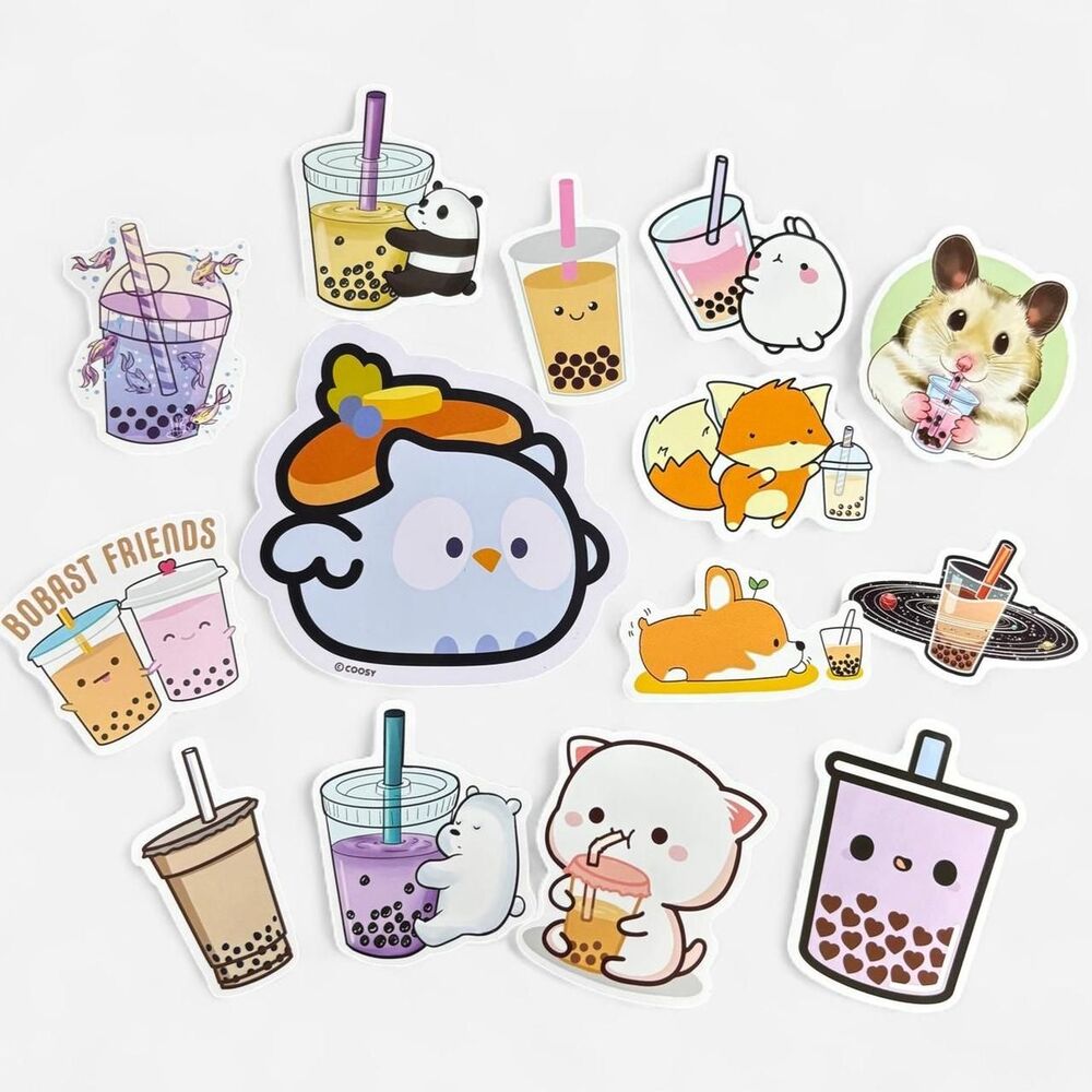 Corgi multi Stickers